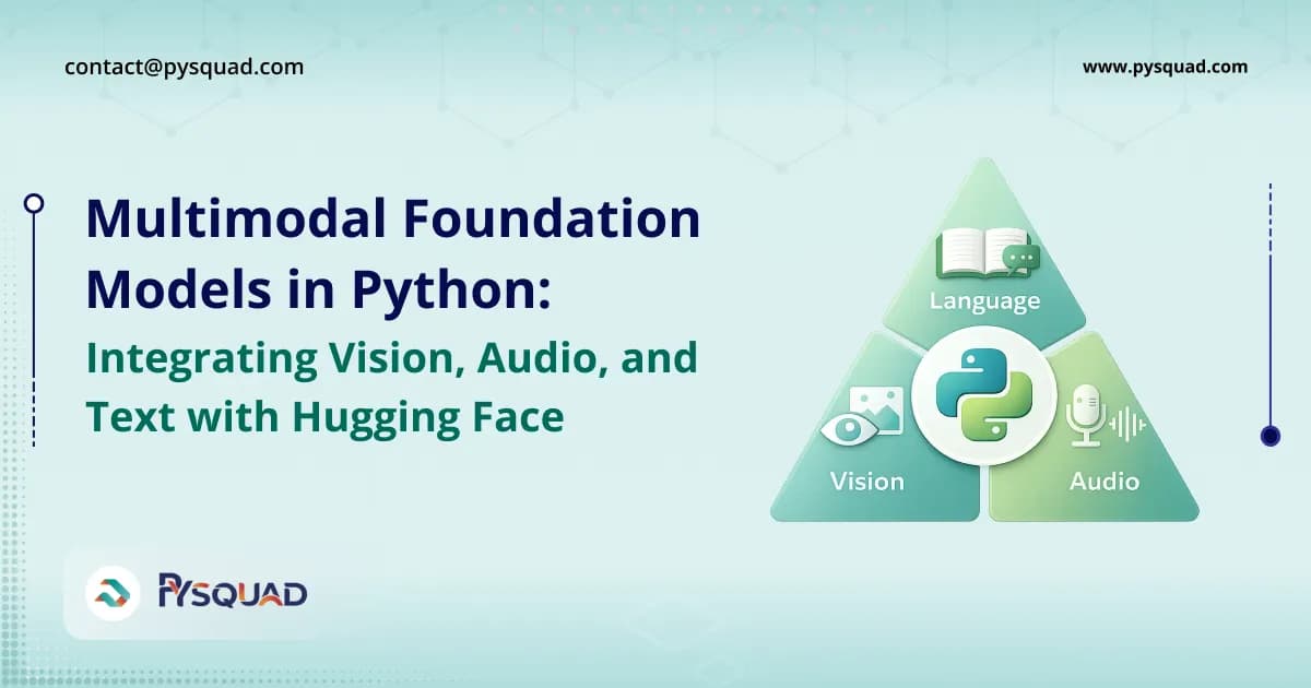 Multimodal Foundation Models in Python: Integrating Vision, Audio, and Text with Hugging Face