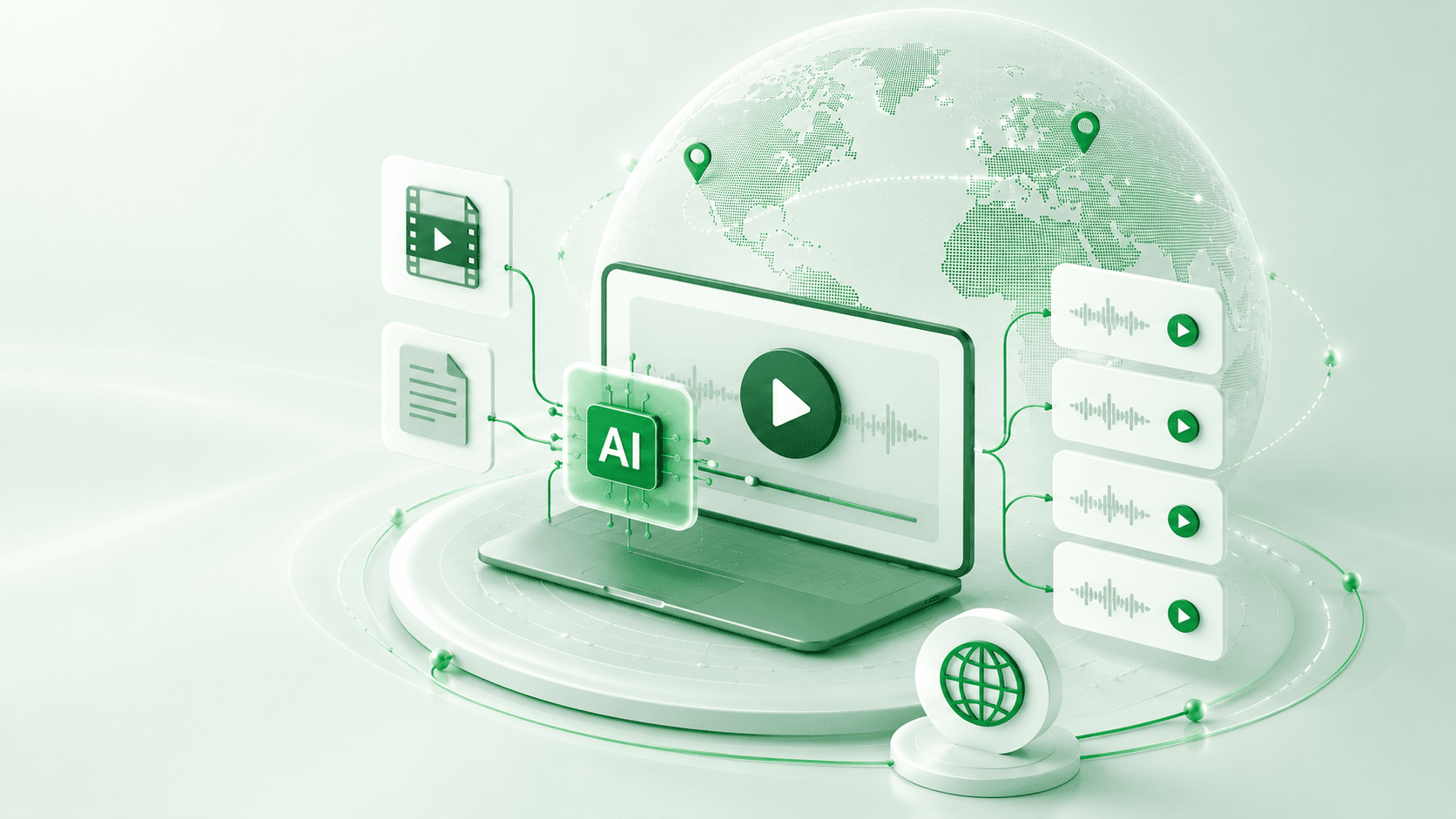 AI-Powered Platform for Content Localization and Media Services