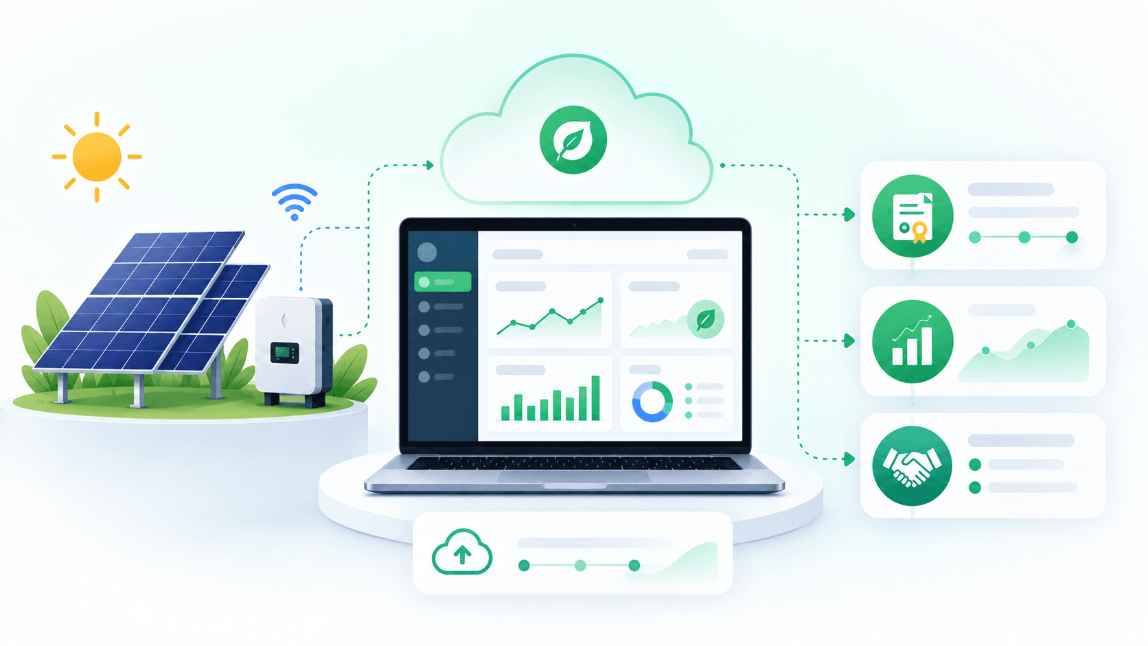 Building a Green Credit SaaS Platform for Solar Energy Monitoring