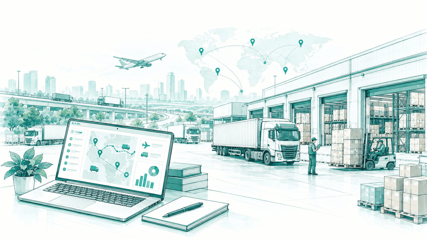 Odoo ERP for Logistics with AI