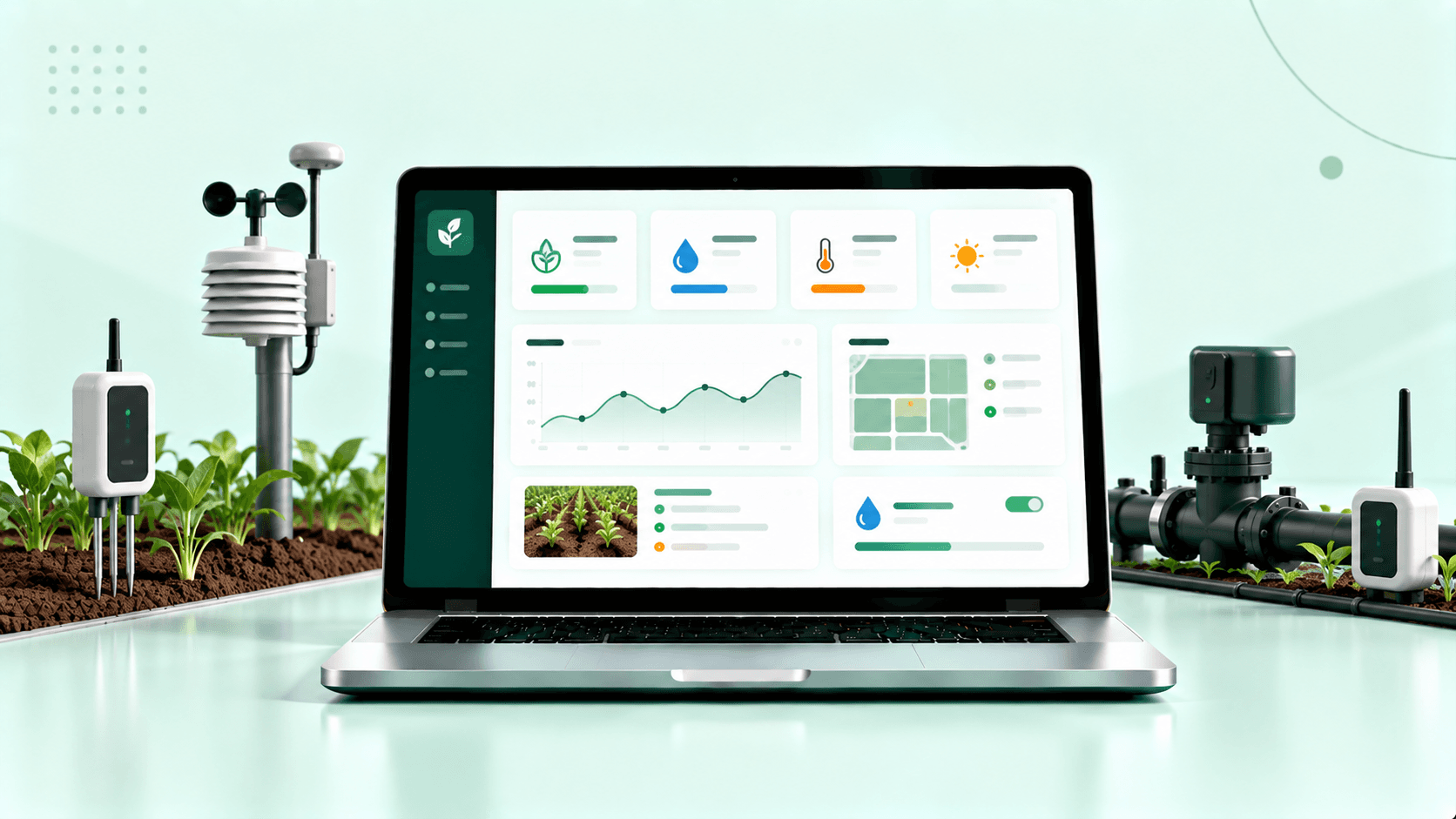 Smart Farming Platforms With IoT Sensors + Python Backends