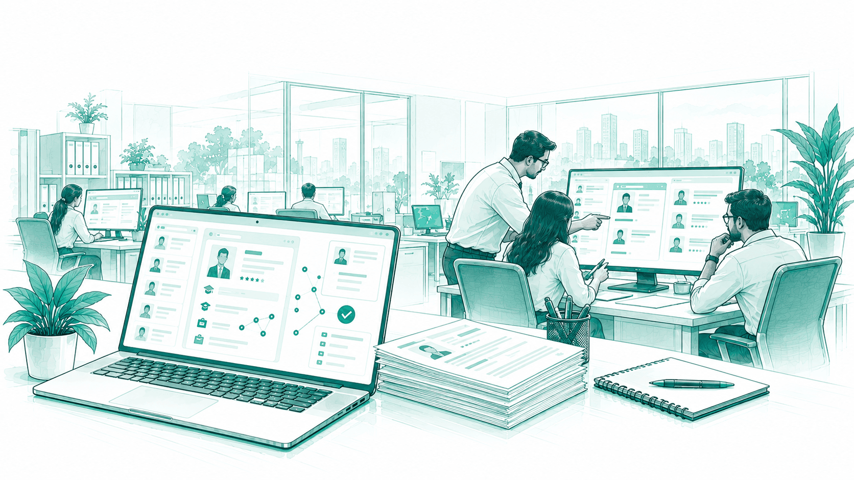 Smart CV Management System (AI-Powered)