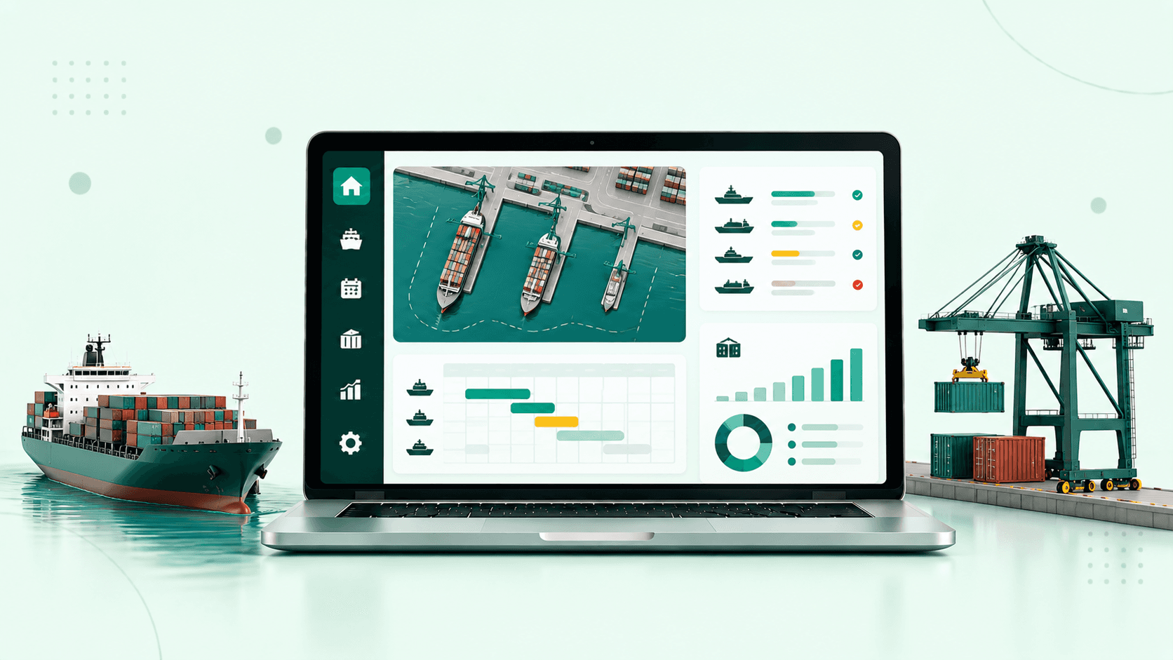 Port Authority Management System for Vessel, Berth & Terminal Operations