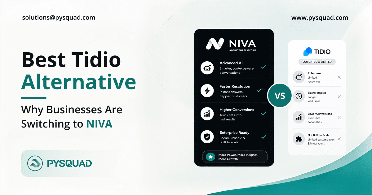 Best Tidio Alternative in 2026: Why Businesses Are Switching to NIVA
