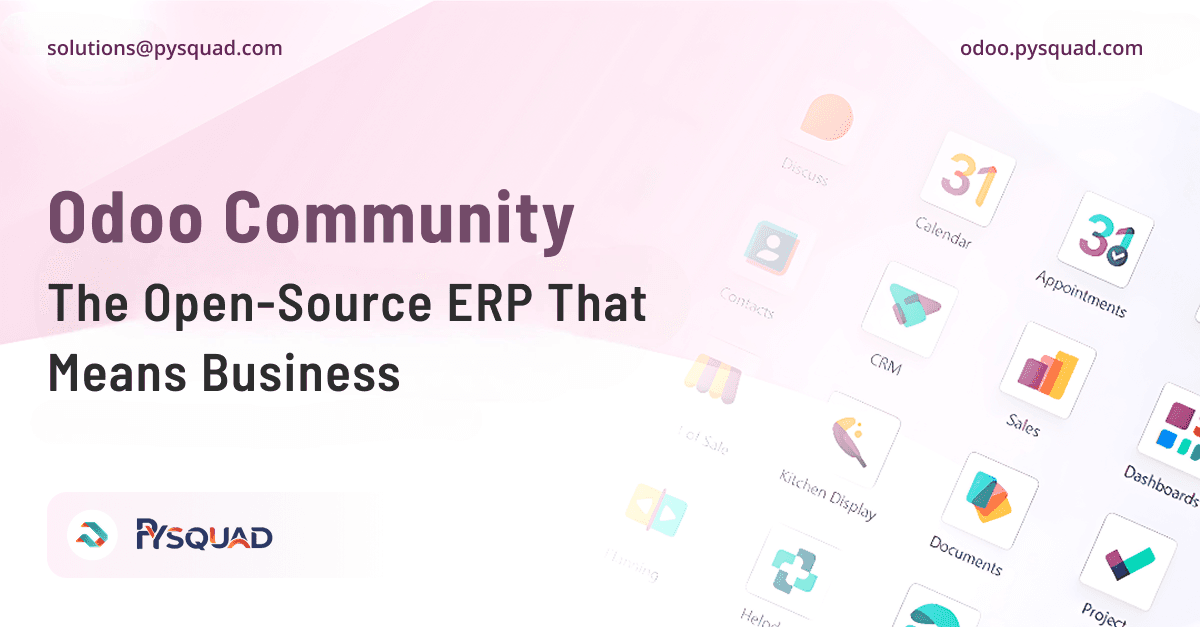 Odoo Community: The Open-Source ERP That Means Business