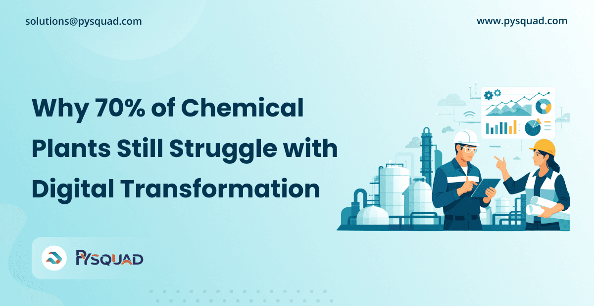 Why 70% of Chemical Plants Still Struggle with Digital Transformation | ERP & Automation for Chemica