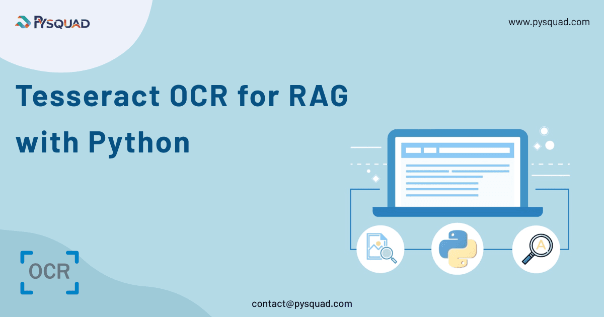 Tesseract OCR for RAG with Python