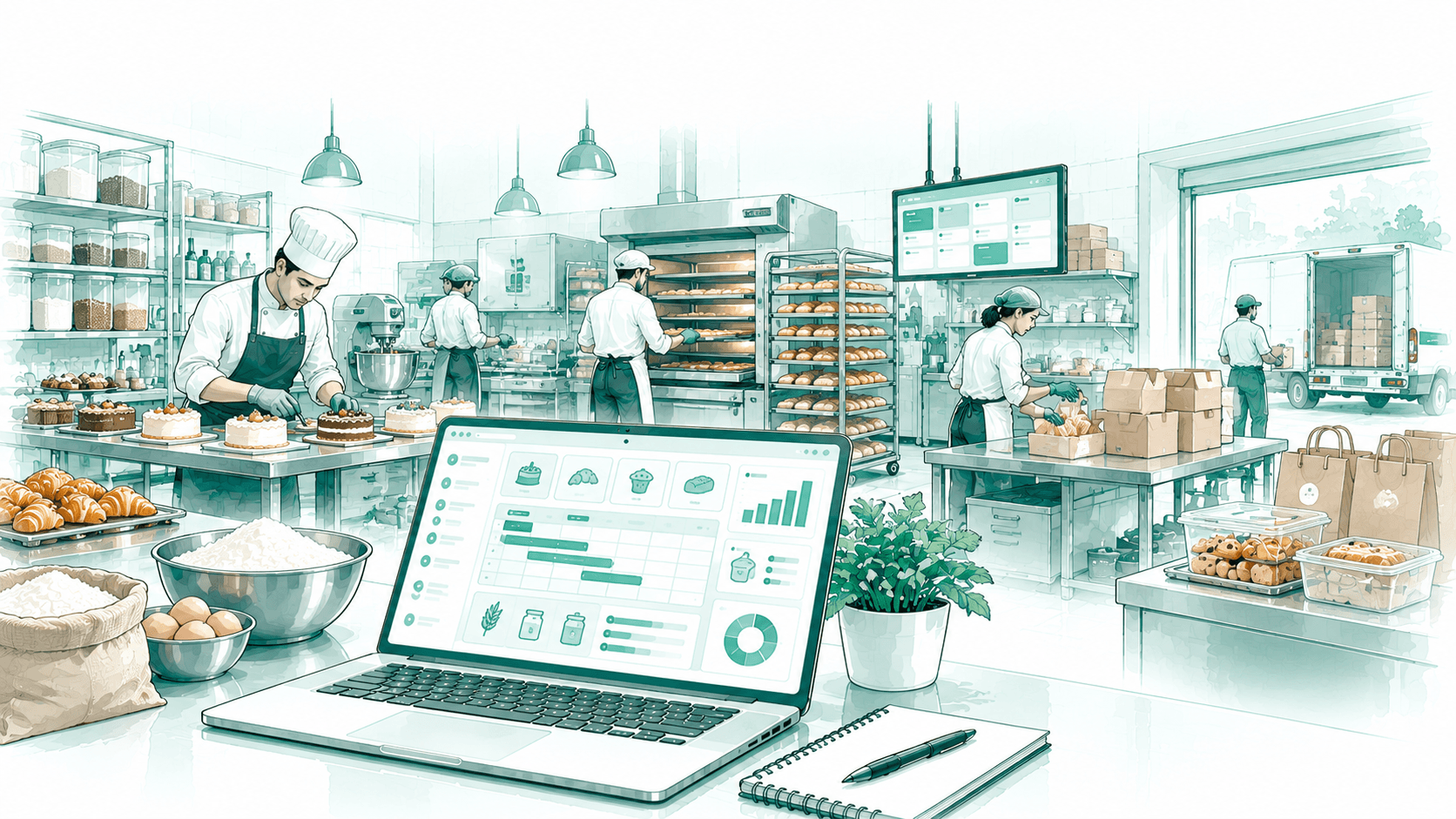 Odoo Bakery / Cloud Kitchen Management System