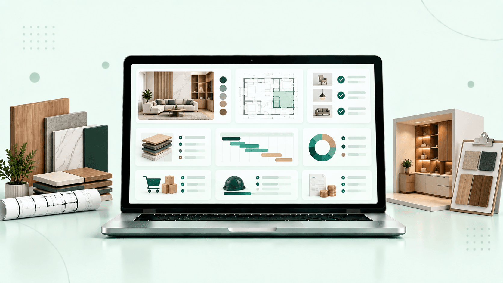 Odoo Home Interior Project Management Software