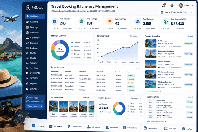 Luxury Travel Booking Software for Premium Travel Brands